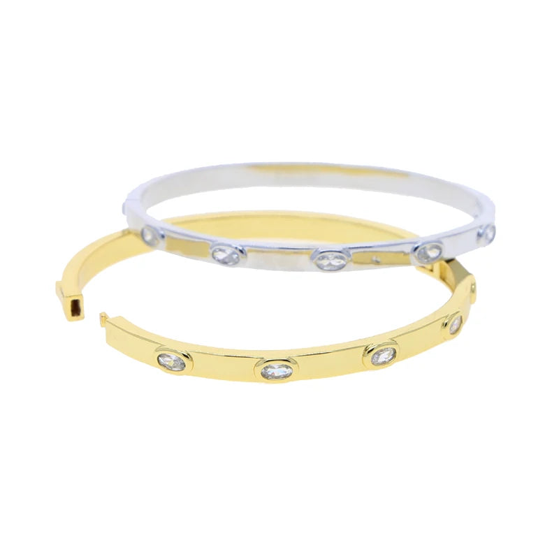 Geometric Bezel Set