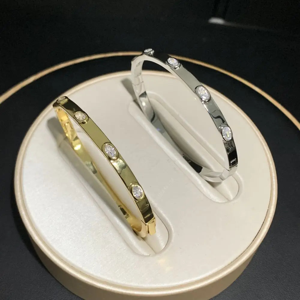 Geometric Bezel Set